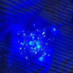 Гирлянда с черными проводами - фото 2