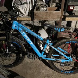 Синий велосипед - фото 1