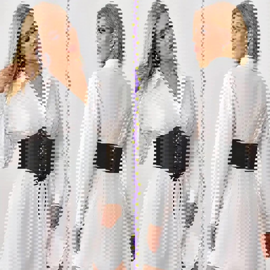 Корсет черный для талии