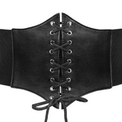 Корсет черный для талии - фото 2