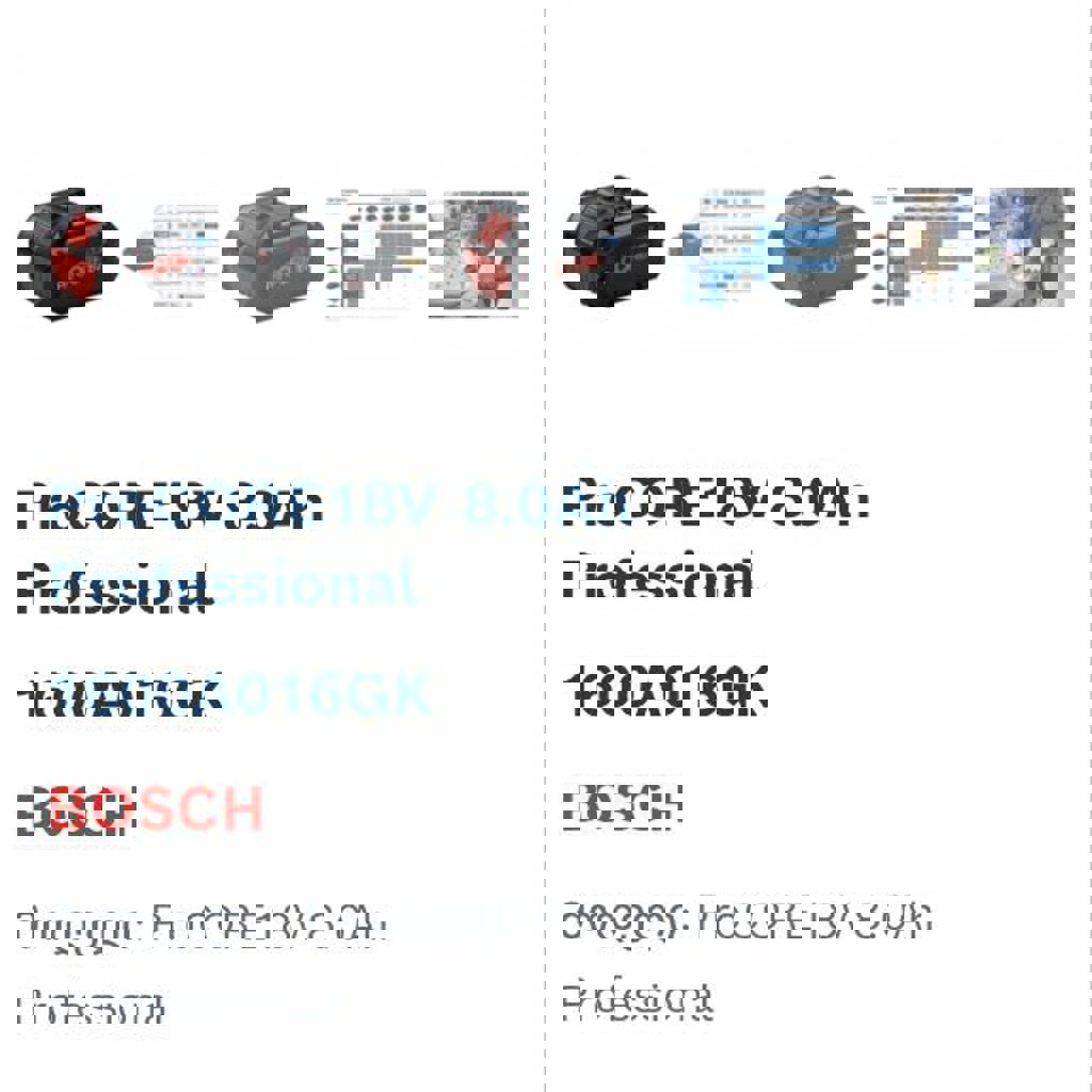 Аккумулятор Bosch ProCORE 18V 8.0Ah