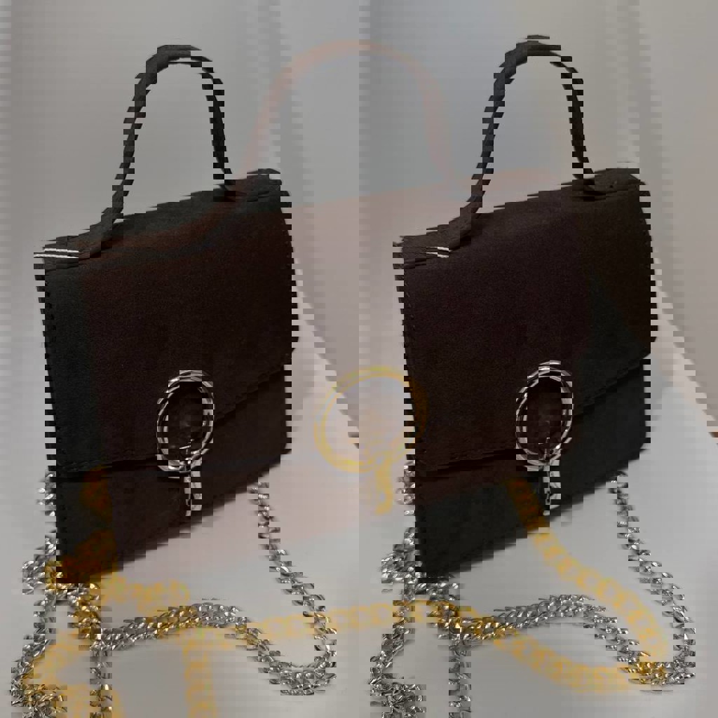 Сумочка в шоколадном цвете