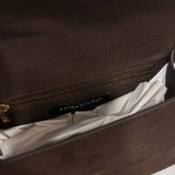Сумочка в шоколадном цвете - фото 3