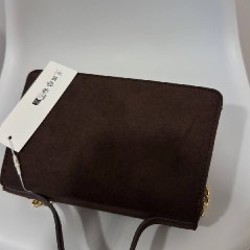 Сумочка в шоколадном цвете - фото 4