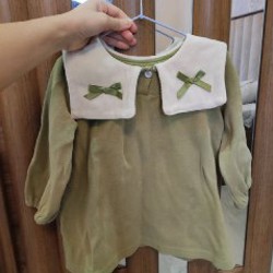 Платье вельветовое короткое - фото 2