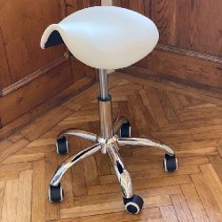 Ортопедический стул седло черный - фото 1