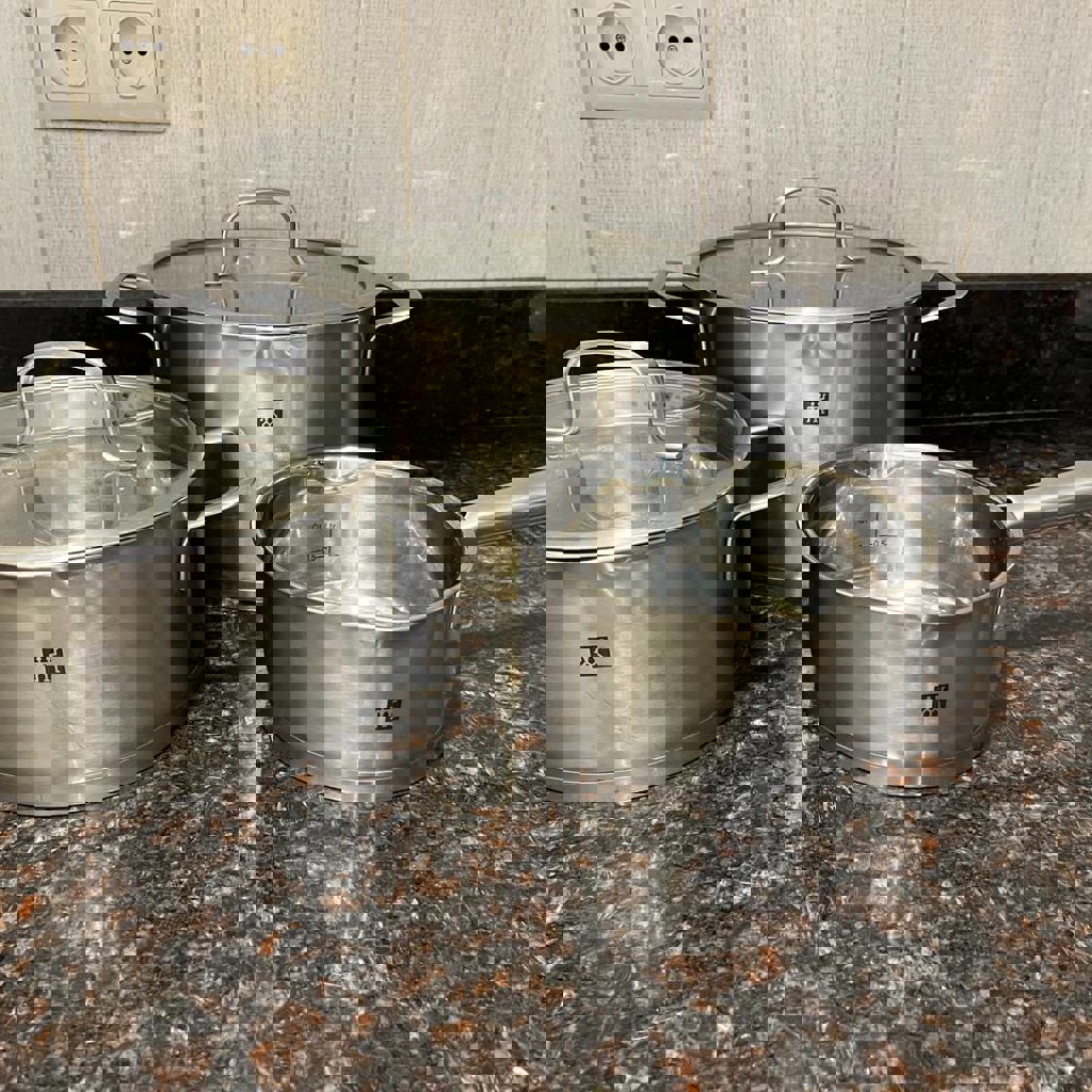 Набор кастрюль из нержавеющей стали