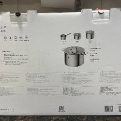 Набор кастрюль из нержавеющей стали - фото 4