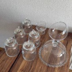 Набор керамических кружек с блюдцами - фото 3