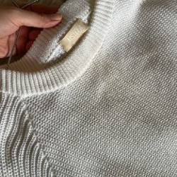 Свитер вязаный легкий - фото 3