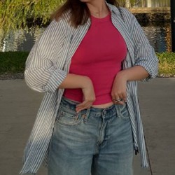 Рубашка в полоску - фото 4