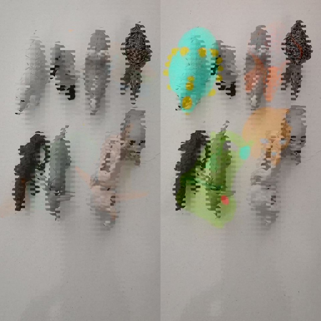 Фигурки из киндер серии Animal Planet