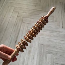 Массажер-скалка деревянный - фото 2