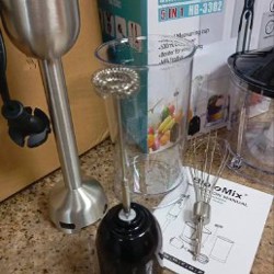 Погружной блендер BioloMix 1200W 5-в-1 - фото 2