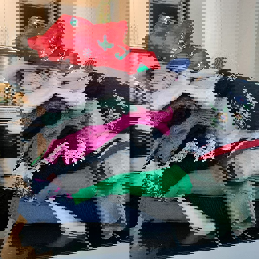 Большой пакет женской одежды