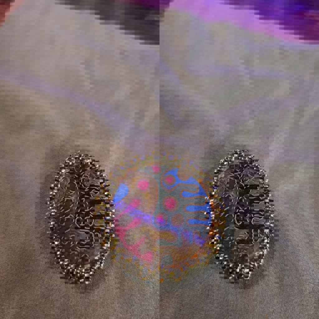 Антикварная винтажная брошь