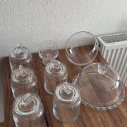 Набор крафтовой чёрной посуды - фото 3