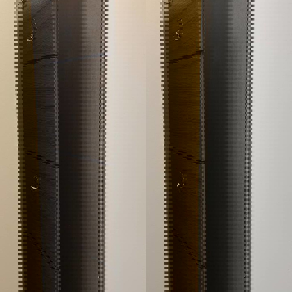 Настенная вешалка с зеркалом