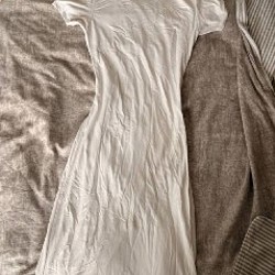 Белое платье макси - фото 1