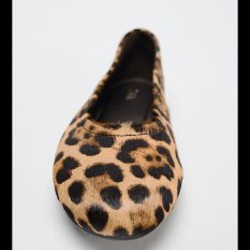 Кожаные балетки ZARA - фото 3