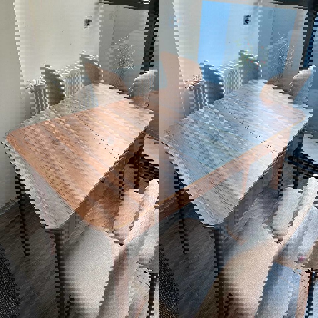 Комплект стол и 6 стульев