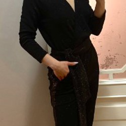 Комбинезон черный - фото 2