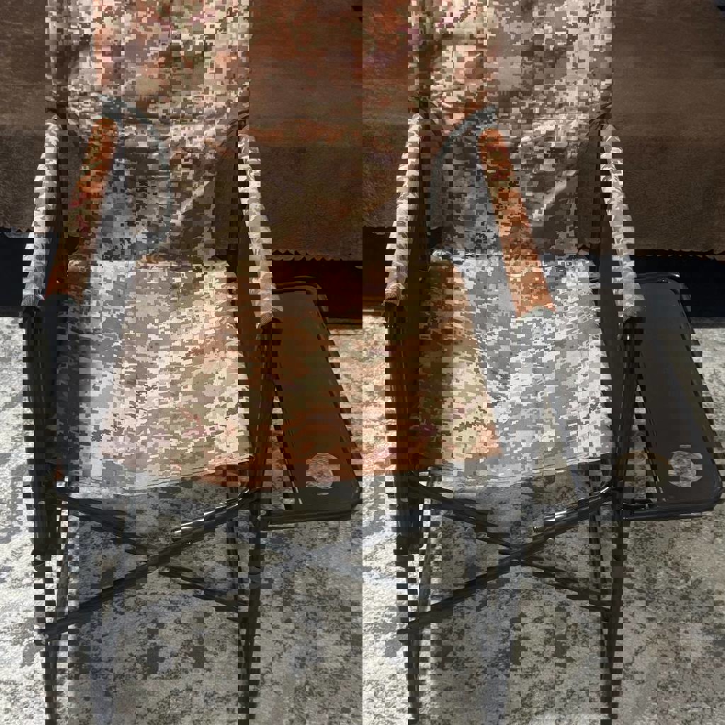 Складное туристическое кресло