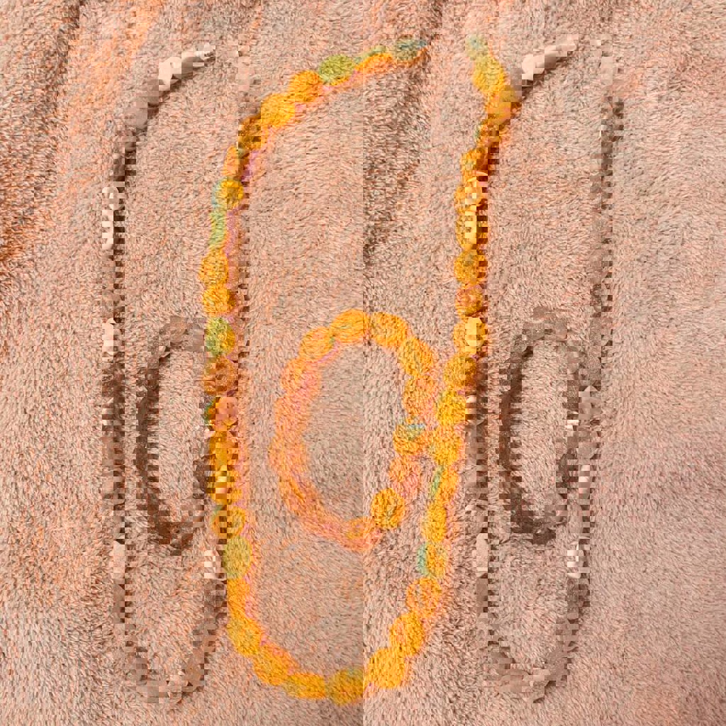 Чокер + браслет из янтаря