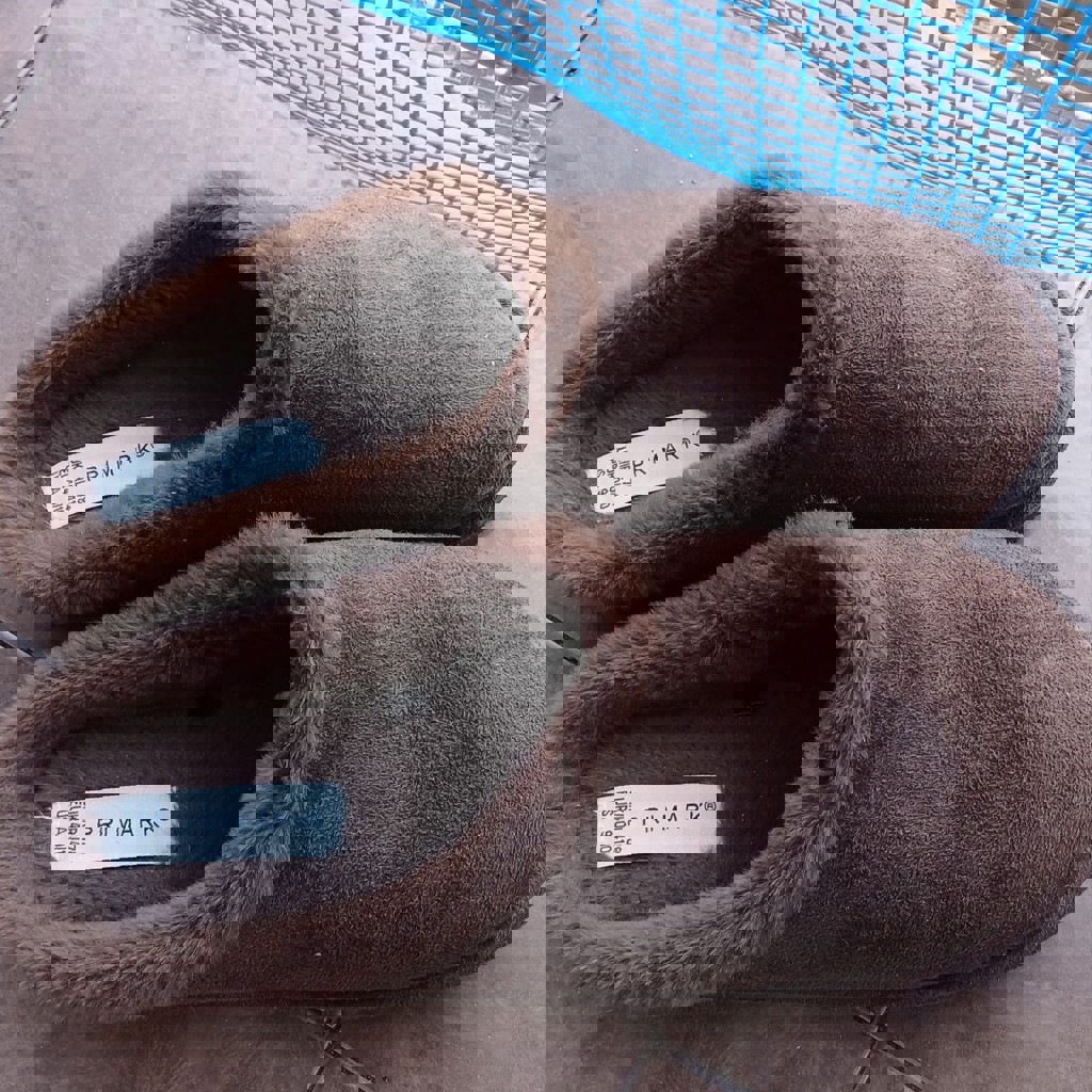 Теплые тапочки