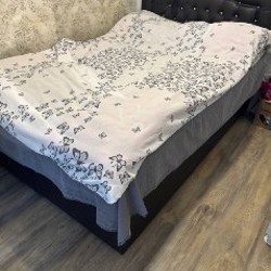 Двуспальная кровать с матрасом - фото 4