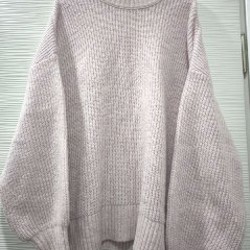 Свитер в голубую полоску - фото 1