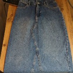 Джинсовое миди-платье - фото 2