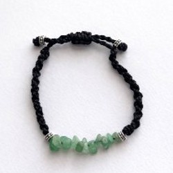 Браслет из родонита и розового кварца - фото 1