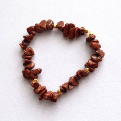 Браслет из родонита и розового кварца - фото 3