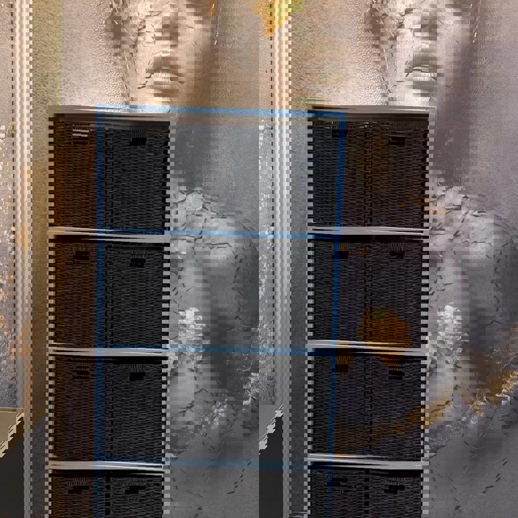 Стеллаж с корзинами