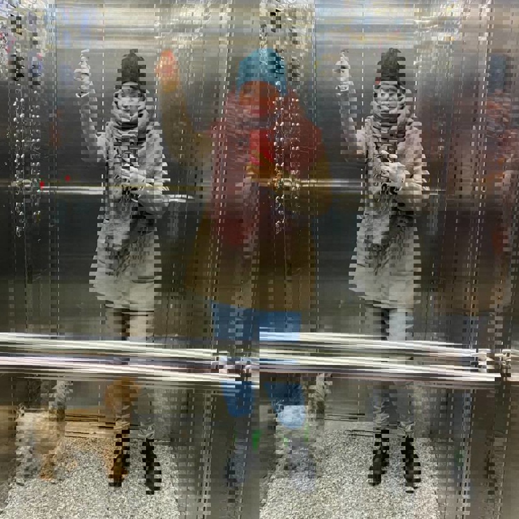 Теплое пальто