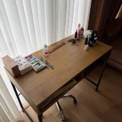 Стол с выдвижным шкафчиком - фото 2