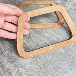 Деревянные ручки для сумок - фото 8