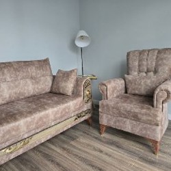 Обеденный стол с стульями - фото 1