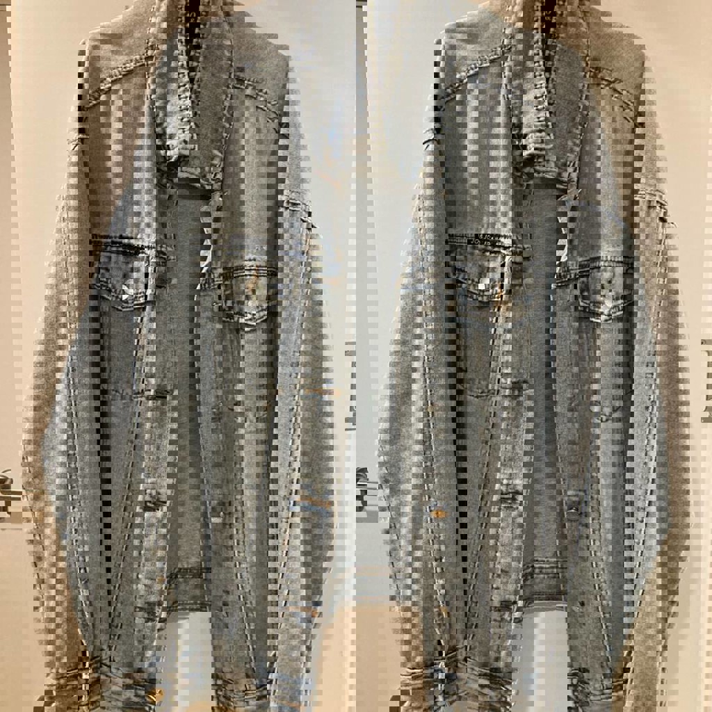 Джинсовка М оверсайз