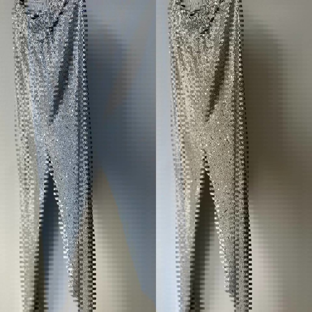 Брюки с пайетками