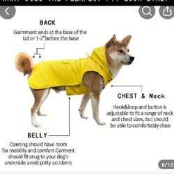 Попона-дождевик для собаки - фото 4