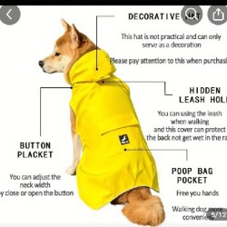 Попона-дождевик для собаки - фото 5