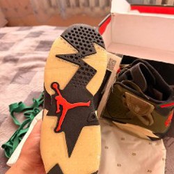 Кроссовки Nike Air Jordan 6 Retro Travis Scott - фото 2