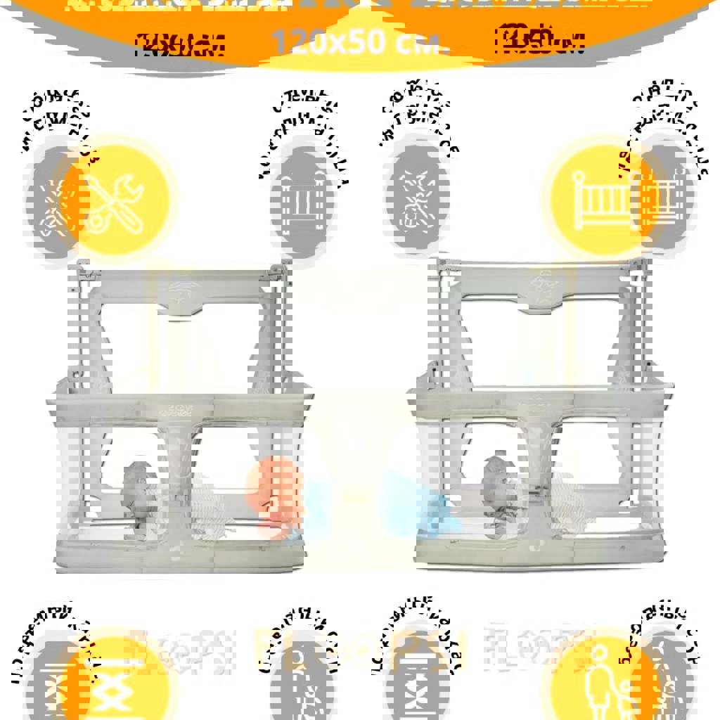 Кроватка-барьер Floopsi Leeo 3 в 1