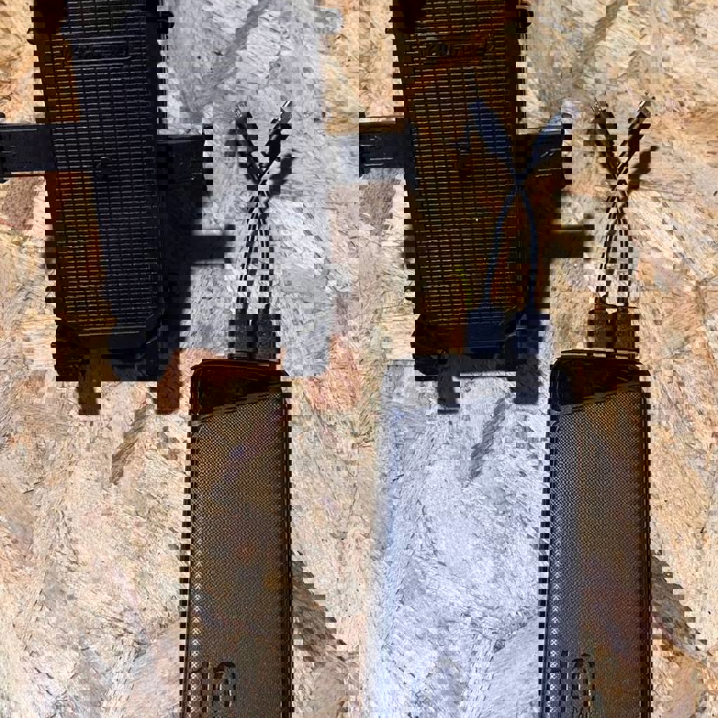 Держатель телефона для велосипеда с павербанком