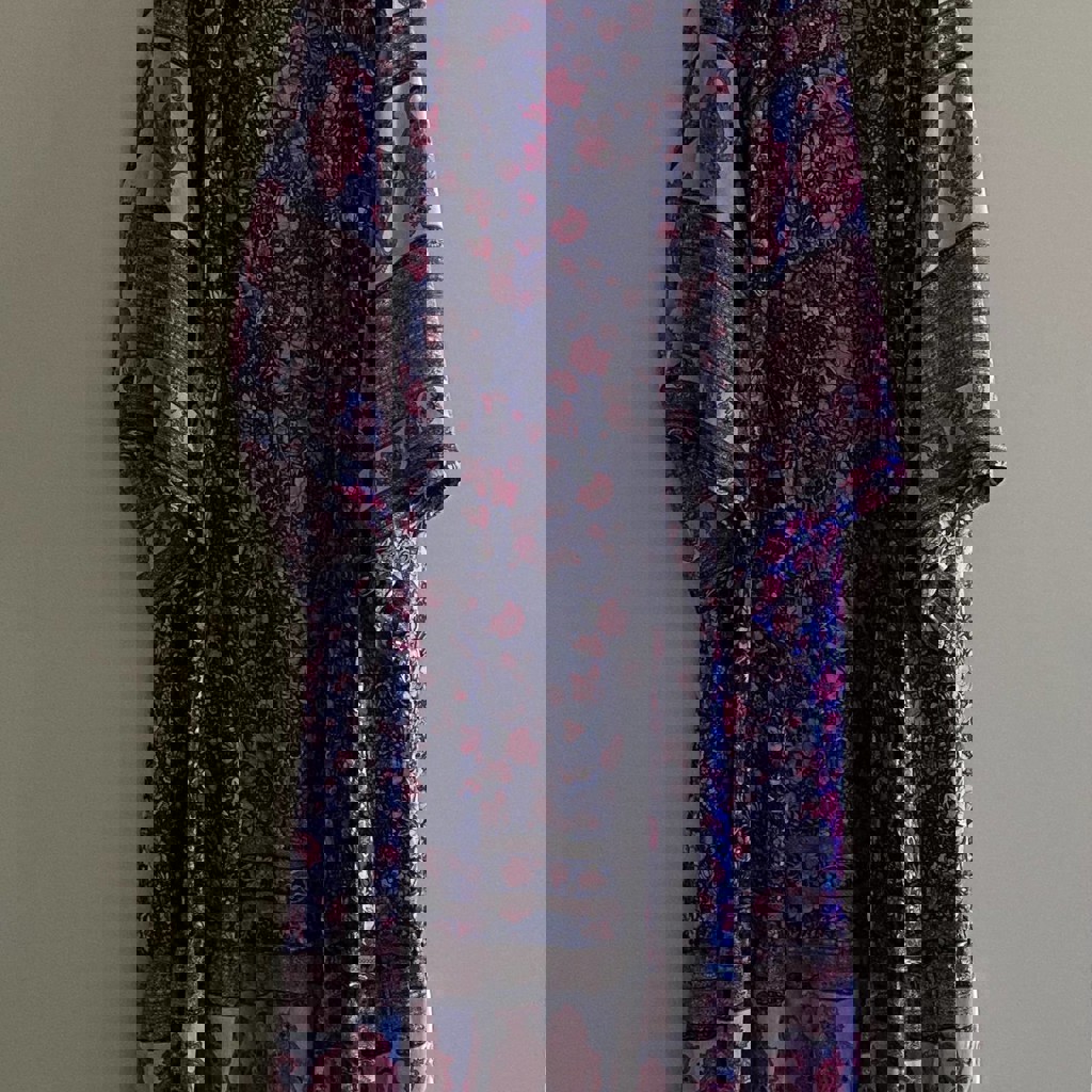 Халат с поясом