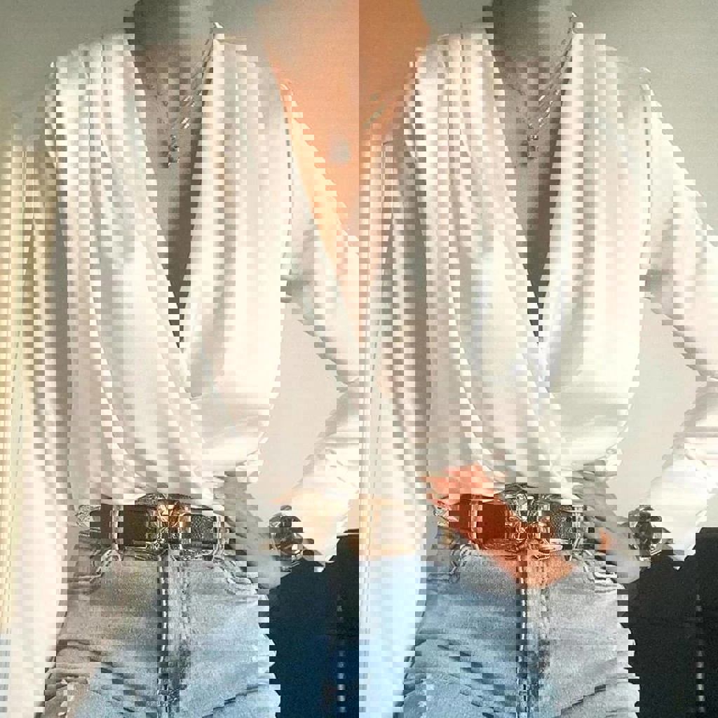 Шелкавая блузка