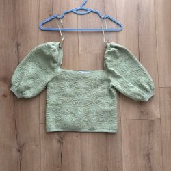 Футболка Белая Zara - фото 1