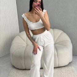 Футболка Белая Zara - фото 2